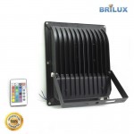 LED Floodlight Brilux AC 220V - 50W | SLIM - RGB